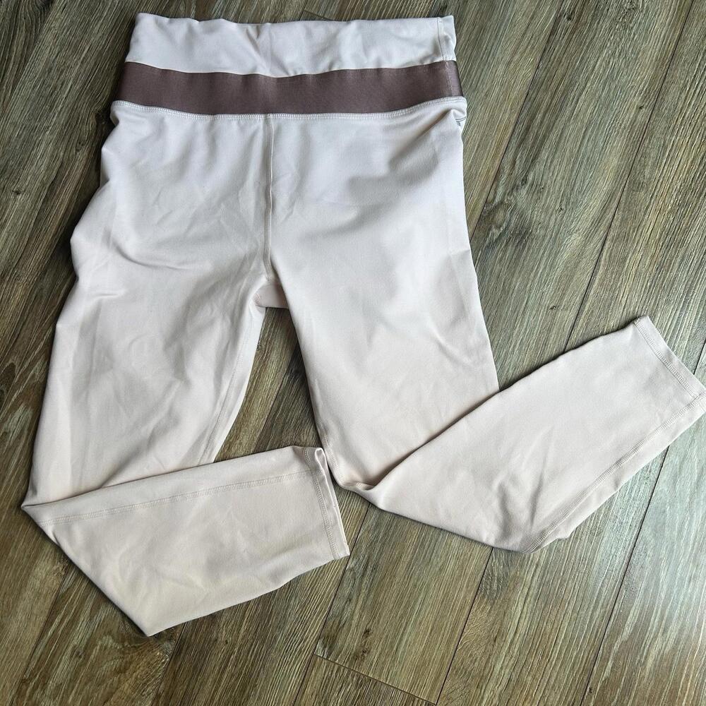 FABLETICS Demi Lovato Valetta Rose Gold Leggings Exercise M